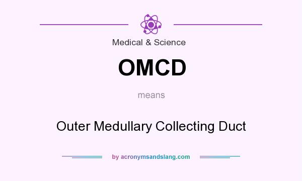 What does OMCD mean? It stands for Outer Medullary Collecting Duct