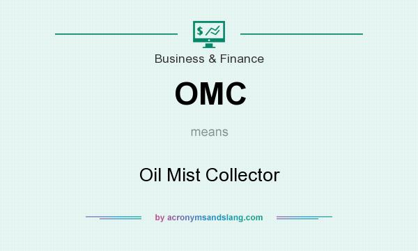 What does OMC mean? It stands for Oil Mist Collector