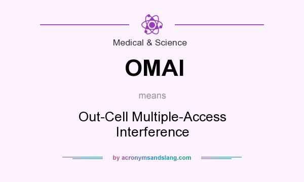 What does OMAI mean? It stands for Out-Cell Multiple-Access Interference