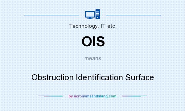 What does OIS mean? It stands for Obstruction Identification Surface