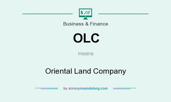What does OLC mean? It stands for Oriental Land Company