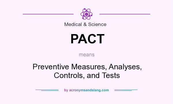 What does PACT mean? It stands for Preventive Measures, Analyses, Controls, and Tests