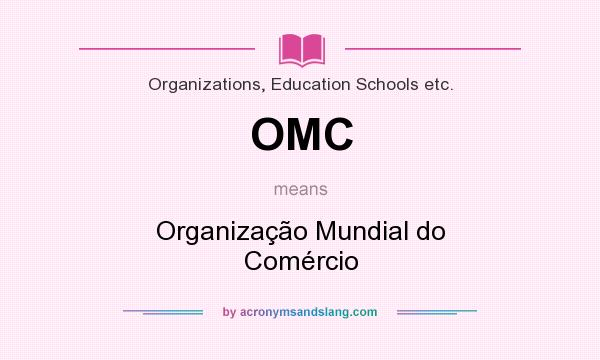 What does OMC mean? It stands for Organização Mundial do Comércio
