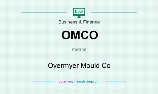 What does OMCO mean? It stands for Overmyer Mould Co