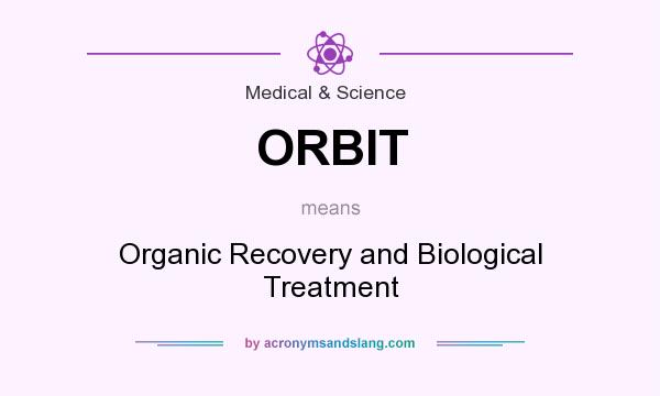 What does ORBIT mean? It stands for Organic Recovery and Biological Treatment