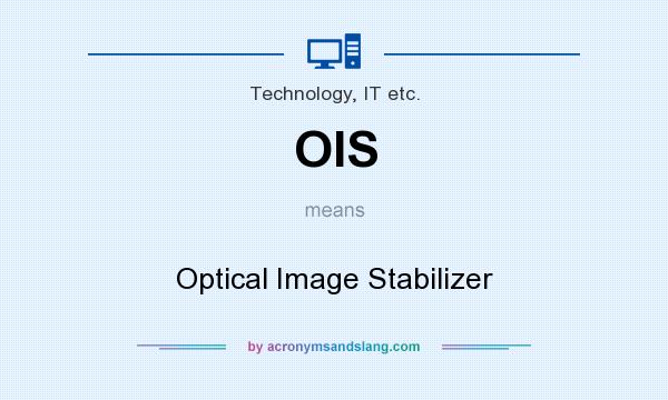 What does OIS mean? It stands for Optical Image Stabilizer