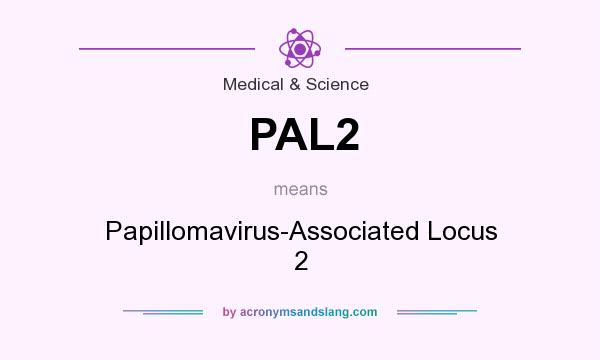 What does PAL2 mean? It stands for Papillomavirus-Associated Locus 2