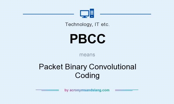 What does PBCC mean? It stands for Packet Binary Convolutional Coding