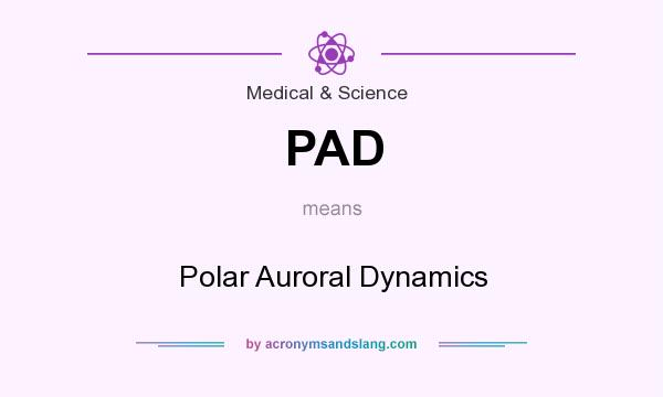 What does PAD mean? It stands for Polar Auroral Dynamics