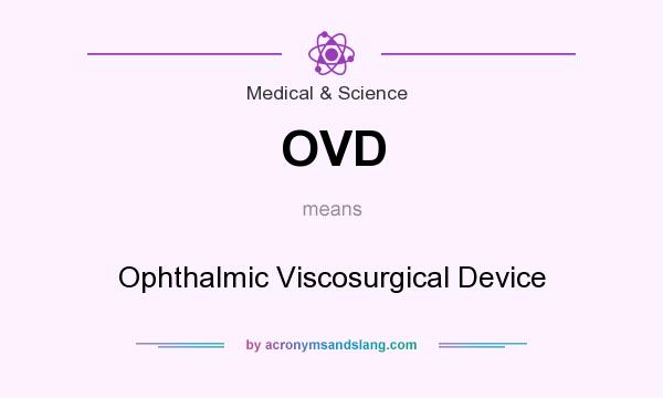 What does OVD mean? It stands for Ophthalmic Viscosurgical Device