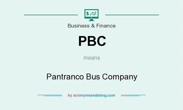 What does PBC mean? It stands for Pantranco Bus Company
