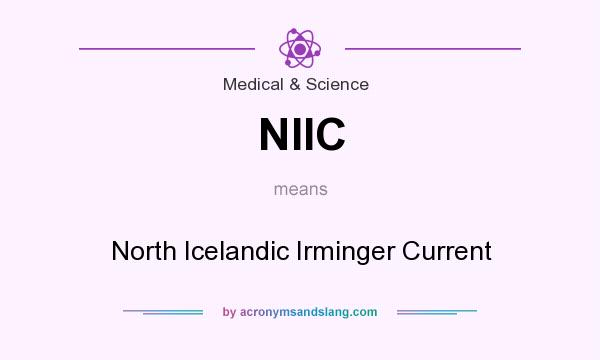 What does NIIC mean? It stands for North Icelandic Irminger Current