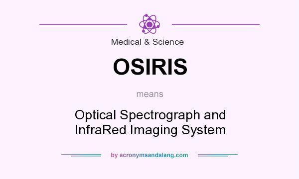 What does OSIRIS mean? It stands for Optical Spectrograph and InfraRed Imaging System