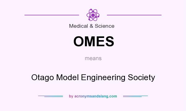 What does OMES mean? It stands for Otago Model Engineering Society