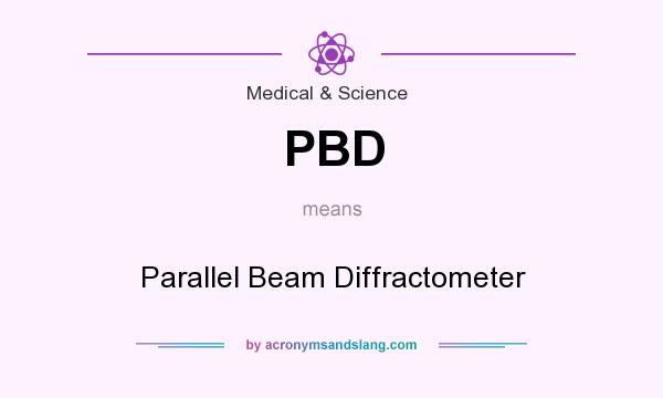 What does PBD mean? It stands for Parallel Beam Diffractometer