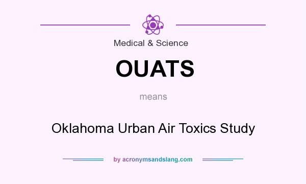 What does OUATS mean? It stands for Oklahoma Urban Air Toxics Study