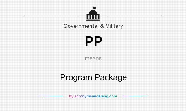 What does PP mean? It stands for Program Package