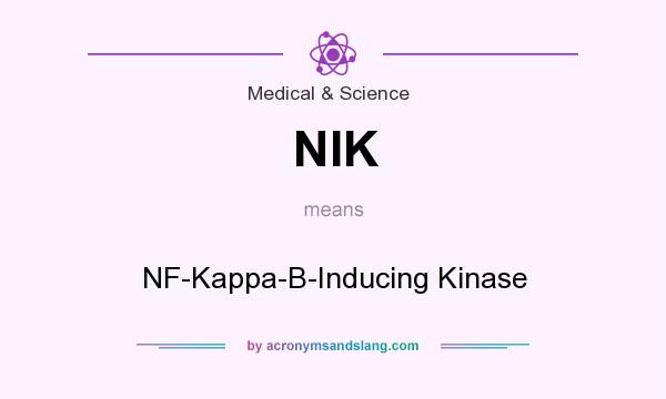 What does NIK mean? It stands for NF-Kappa-B-Inducing Kinase
