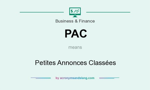What does PAC mean? It stands for Petites Annonces Classées
