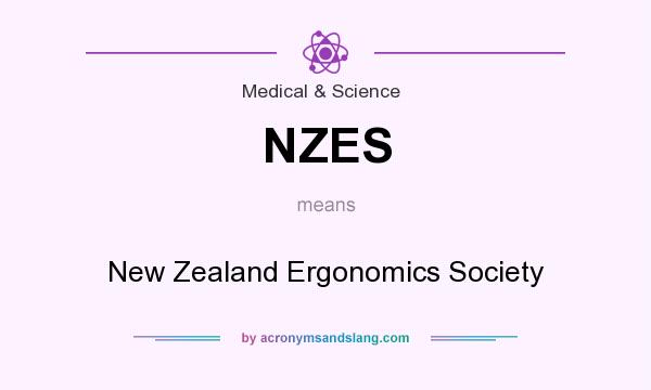 What does NZES mean? It stands for New Zealand Ergonomics Society