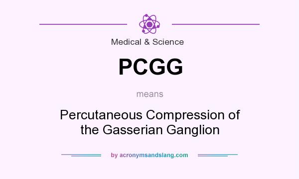 What does PCGG mean? It stands for Percutaneous Compression of the Gasserian Ganglion