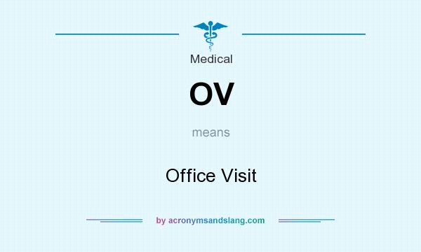 What does OV mean? It stands for Office Visit