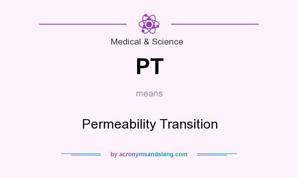 What does PT mean? It stands for Permeability Transition