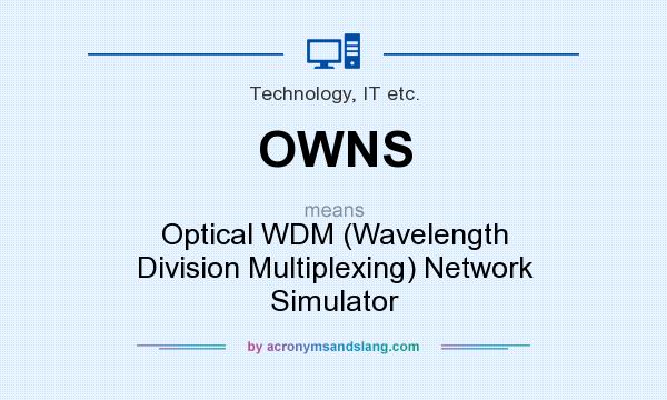 What does OWNS mean? It stands for Optical WDM (Wavelength Division Multiplexing) Network Simulator