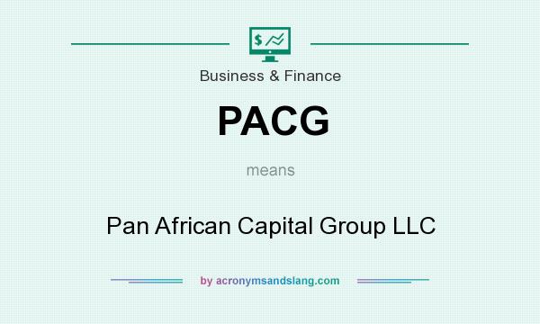 What does PACG mean? It stands for Pan African Capital Group LLC