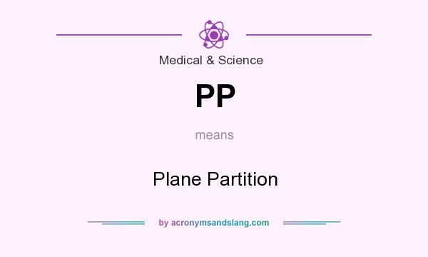 What does PP mean? It stands for Plane Partition
