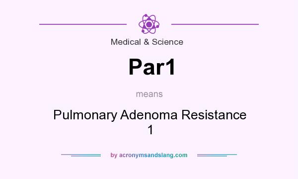 What does Par1 mean? It stands for Pulmonary Adenoma Resistance 1