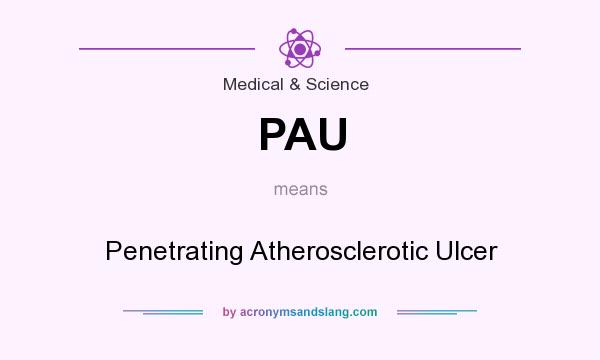 What does PAU mean? It stands for Penetrating Atherosclerotic Ulcer