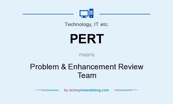 What does PERT mean? It stands for Problem & Enhancement Review Team
