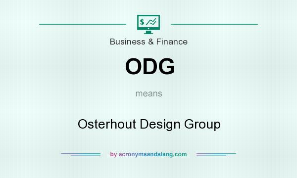 What does ODG mean? It stands for Osterhout Design Group