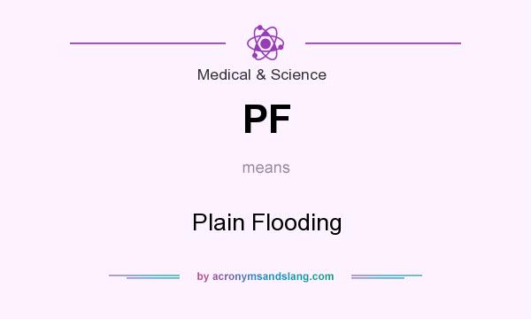 What does PF mean? It stands for Plain Flooding