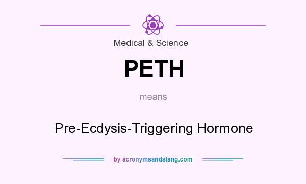 What does PETH mean? It stands for Pre-Ecdysis-Triggering Hormone