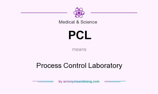 What does PCL mean? It stands for Process Control Laboratory