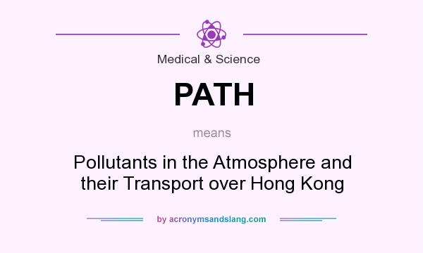 What does PATH mean? It stands for Pollutants in the Atmosphere and their Transport over Hong Kong