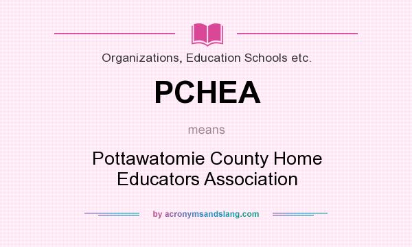What does PCHEA mean? It stands for Pottawatomie County Home Educators Association