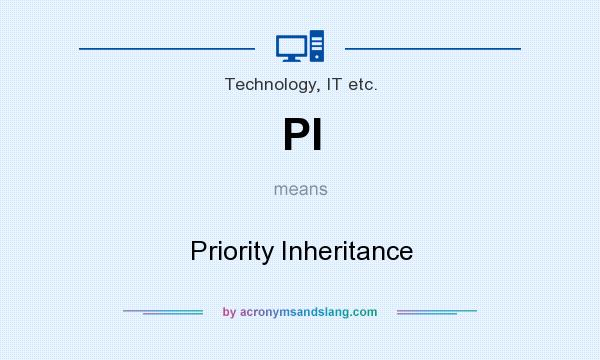 What does PI mean? It stands for Priority Inheritance
