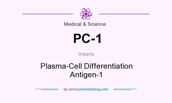 What does PC-1 mean? It stands for Plasma-Cell Differentiation Antigen-1