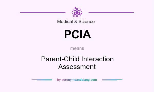 What does PCIA mean? It stands for Parent-Child Interaction Assessment