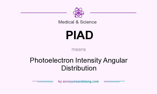 What does PIAD mean? It stands for Photoelectron Intensity Angular Distribution