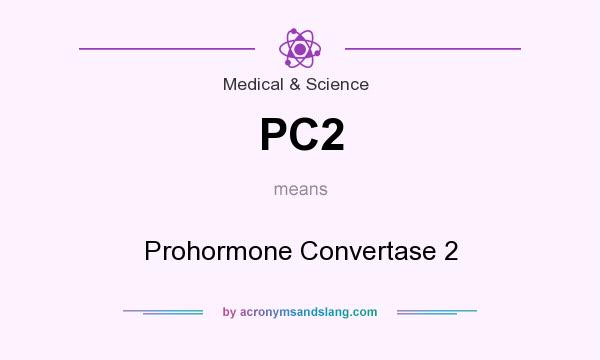 What does PC2 mean? It stands for Prohormone Convertase 2