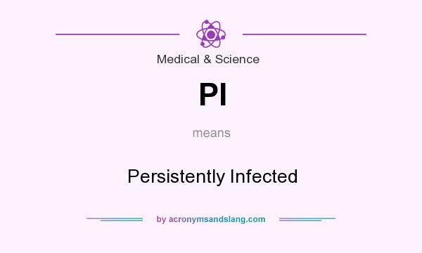 What does PI mean? It stands for Persistently Infected
