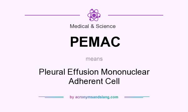 What does PEMAC mean? It stands for Pleural Effusion Mononuclear Adherent Cell