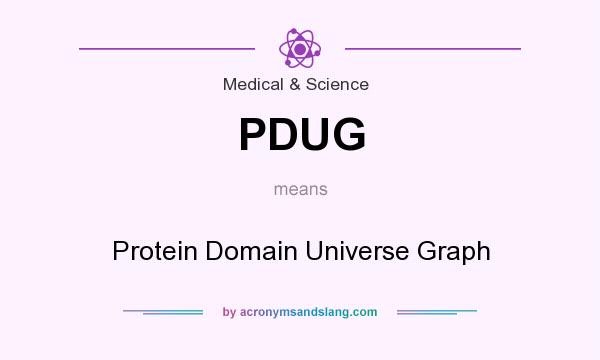 What does PDUG mean? It stands for Protein Domain Universe Graph