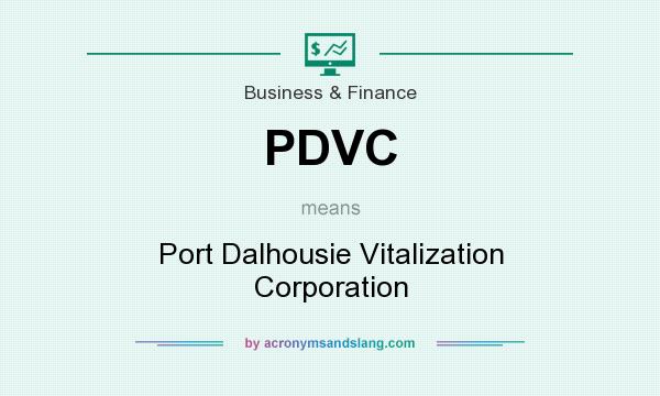 What does PDVC mean? It stands for Port Dalhousie Vitalization Corporation