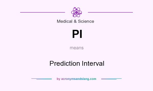 What does PI mean? It stands for Prediction Interval