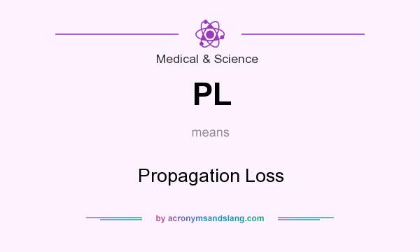 What does PL mean? It stands for Propagation Loss